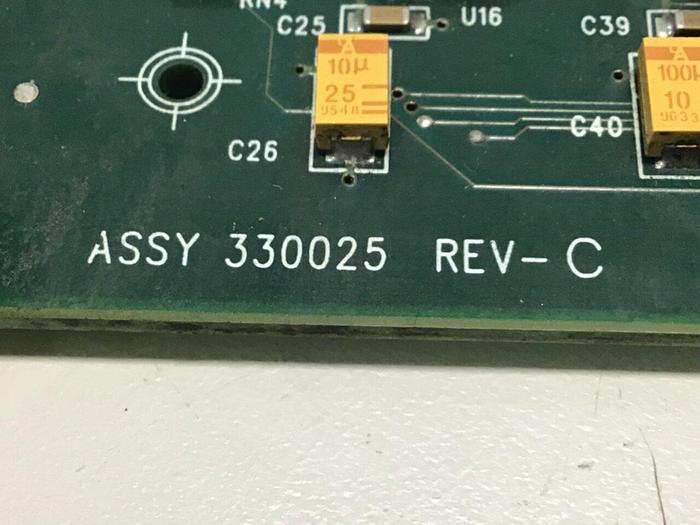 Used VAN DORN Analog Circuit Board 330025 PC330-025 Used