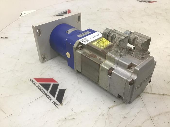Used SIEMENS Motor w/ Gear 1FK7042-5AF71-1TG0 Used #132828