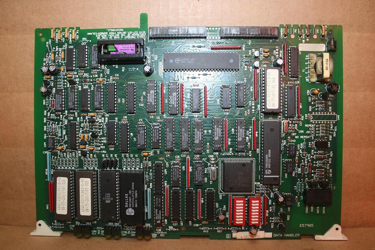 Used BARBER COLMAN Data Handler Circuit Board A-60010-709 #23760