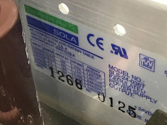 Used EGS Regulated Power Supply SLS-24-036T #131822