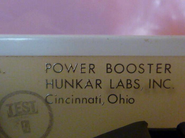 Used HUNKAR LABS Power Booster Board 61385-04 #37559