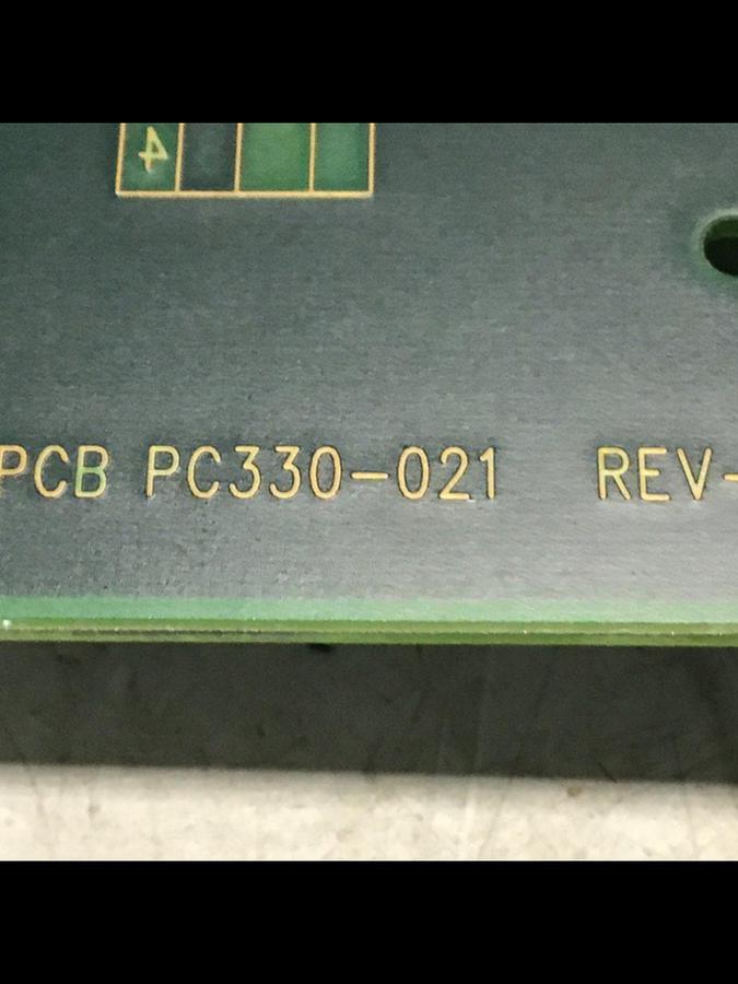 Used VAN DORN Temperature Circuit Board PC330-021 330-021 #143132