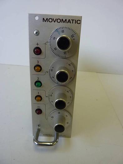 Used MOVOMATIC Control Card PC 3182D #5780