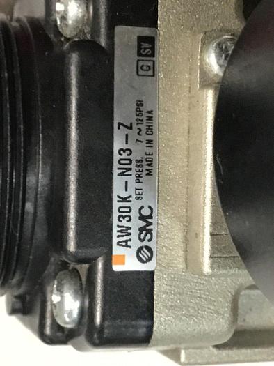 Used SMC Filter Regulator w/ Lockout Valve AW30K-N03-Z #113674