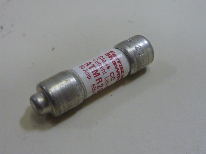 Used FERRAZ SHAWMUT 20 Amp Fuse ATMR20 #62382