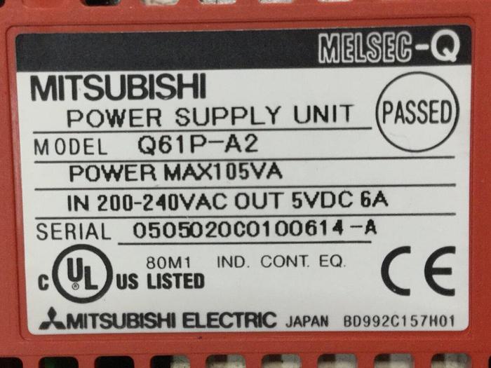 Used MITSUBISHI Power Supply Q61P-A2 #100708