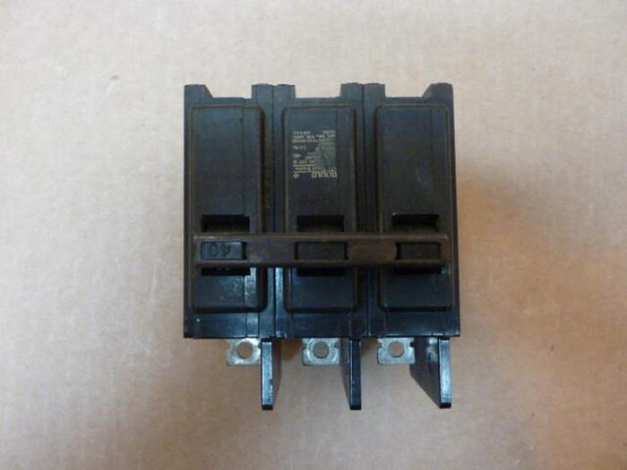 Used GOULD 40 Amp Circuit Breaker EQB340 #27713