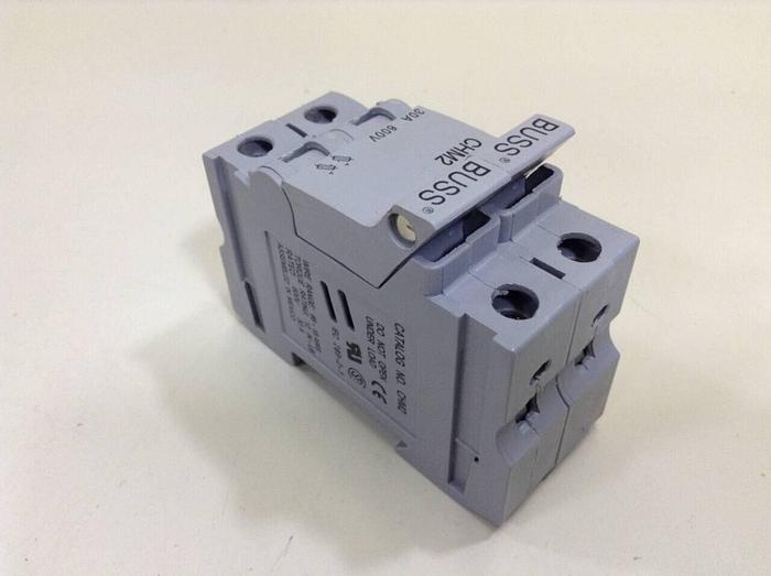 Used BUSS / BUSSMANN Fuse Holder CHM2 #79537