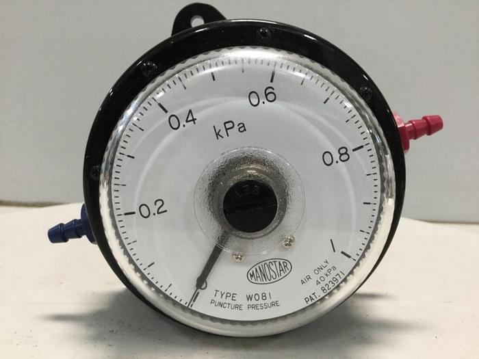 Used MANOSTAR Puncture Pressure Gauge W081 USED
