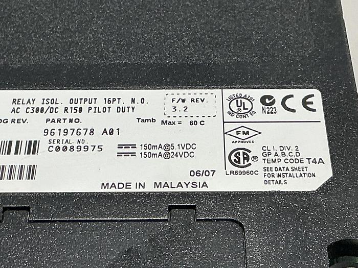 Used ALLEN BRADLEY 1756-OW16I/A