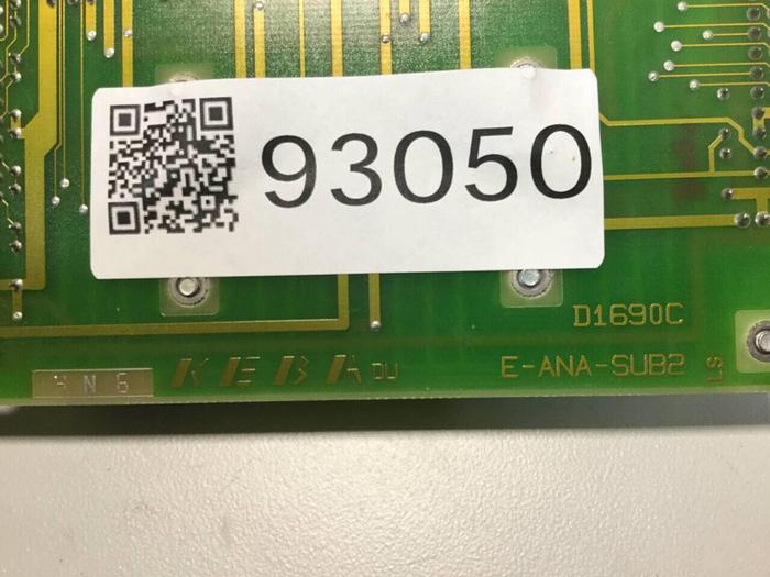 Used KEBA Circuit Board E-ANA-SUB2 D1690C Used