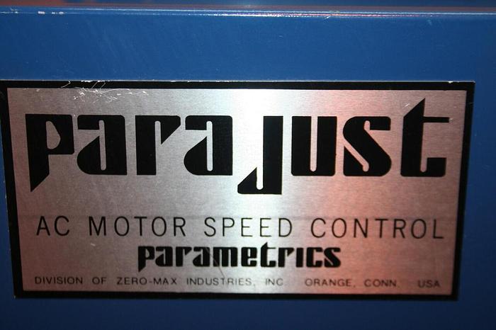 Used PARAMETRICS AC Motor Speed Control 601500 Used