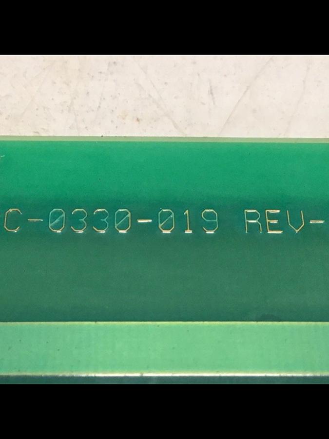 Used VAN DORN Circuit Board 330019 PC330-019 330-019 Used