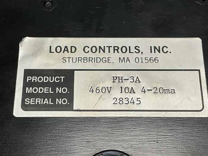 Used LOAD CONTROLS INC PH-3A