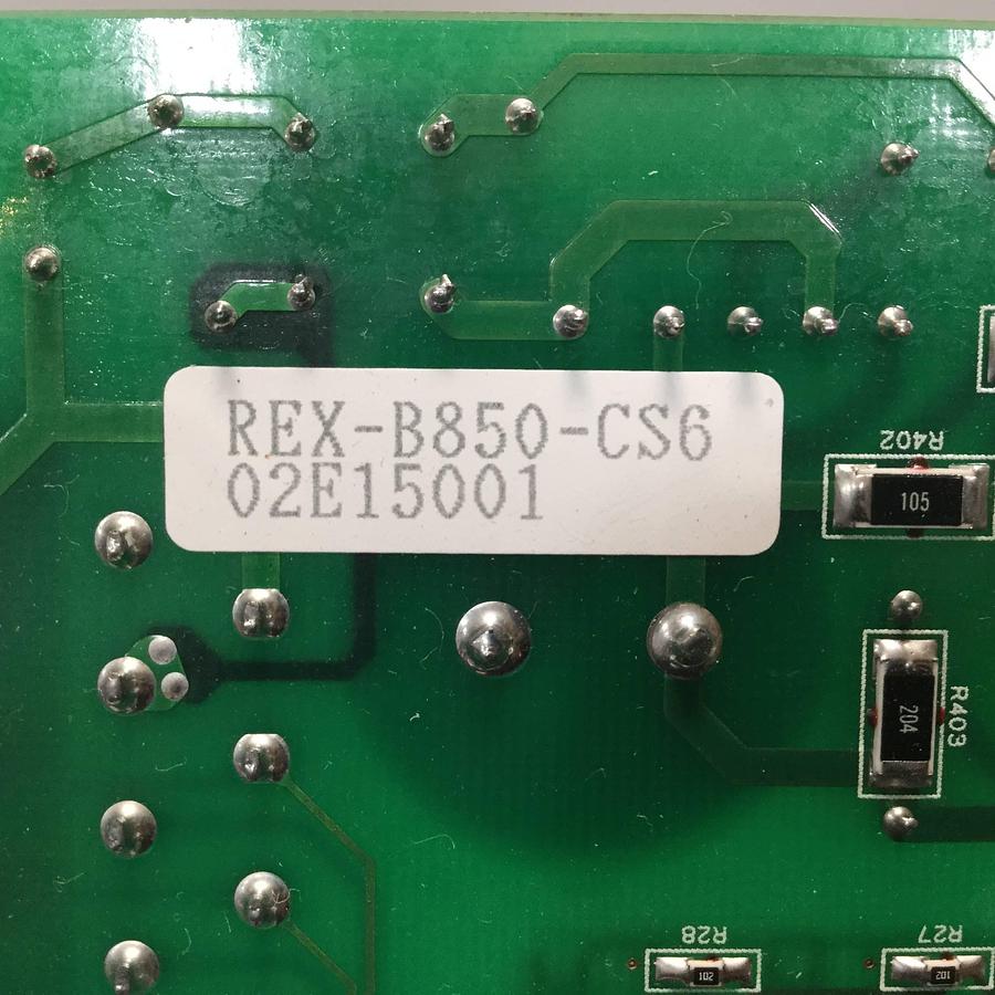Used RKC Temperature Control Board REX-B850-CS6 Used