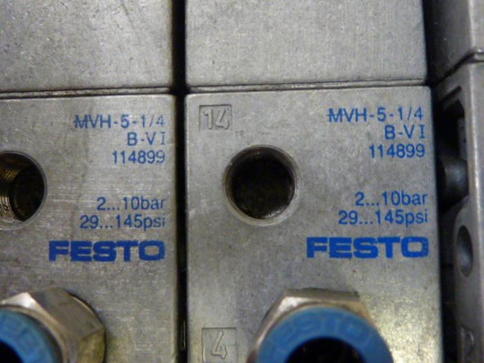 Used FESTO Control Block / Valve Terminal IFB8-02 #52849