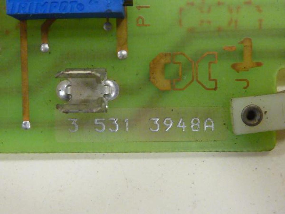 Used CINCINNATI MILACRON Logic Board 3-531-3948A USED