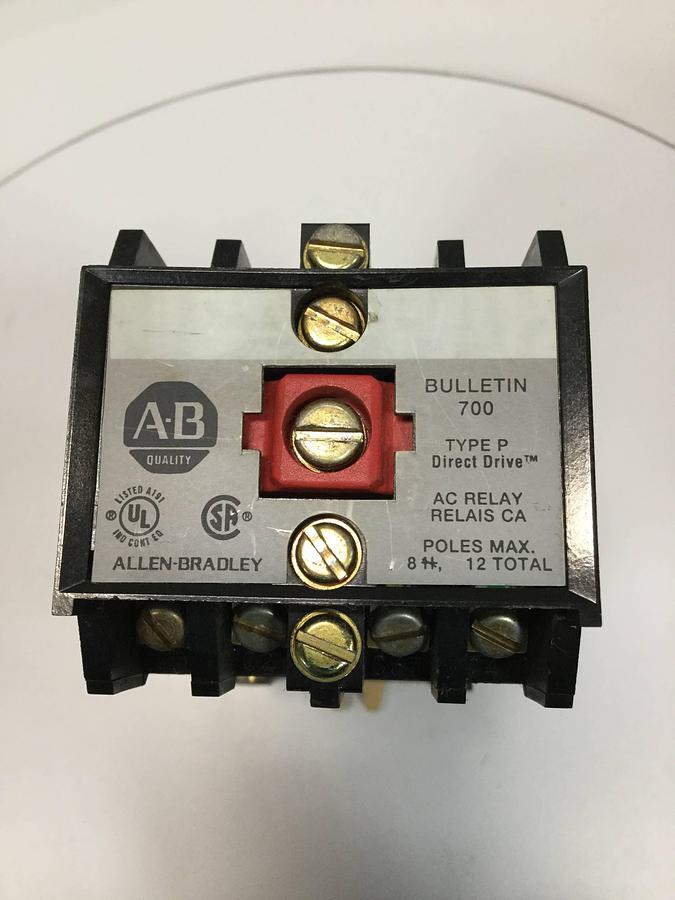 Used ALLEN BRADLEY AC Relay 700-P1200A1 SER B Used