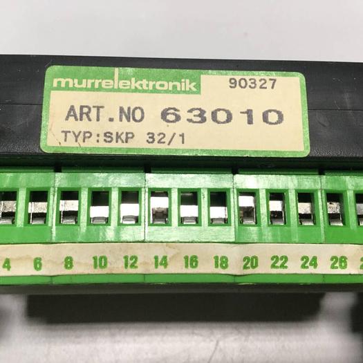 Used MURR ELEKTRONIK Card Holder 63010 #92848