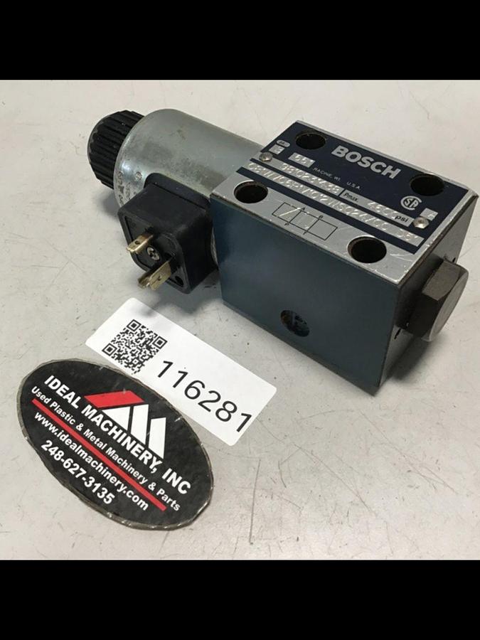 Used BOSCH Valve 9810231438 081WV06P1V1012WS024/00D51 Used #116281
