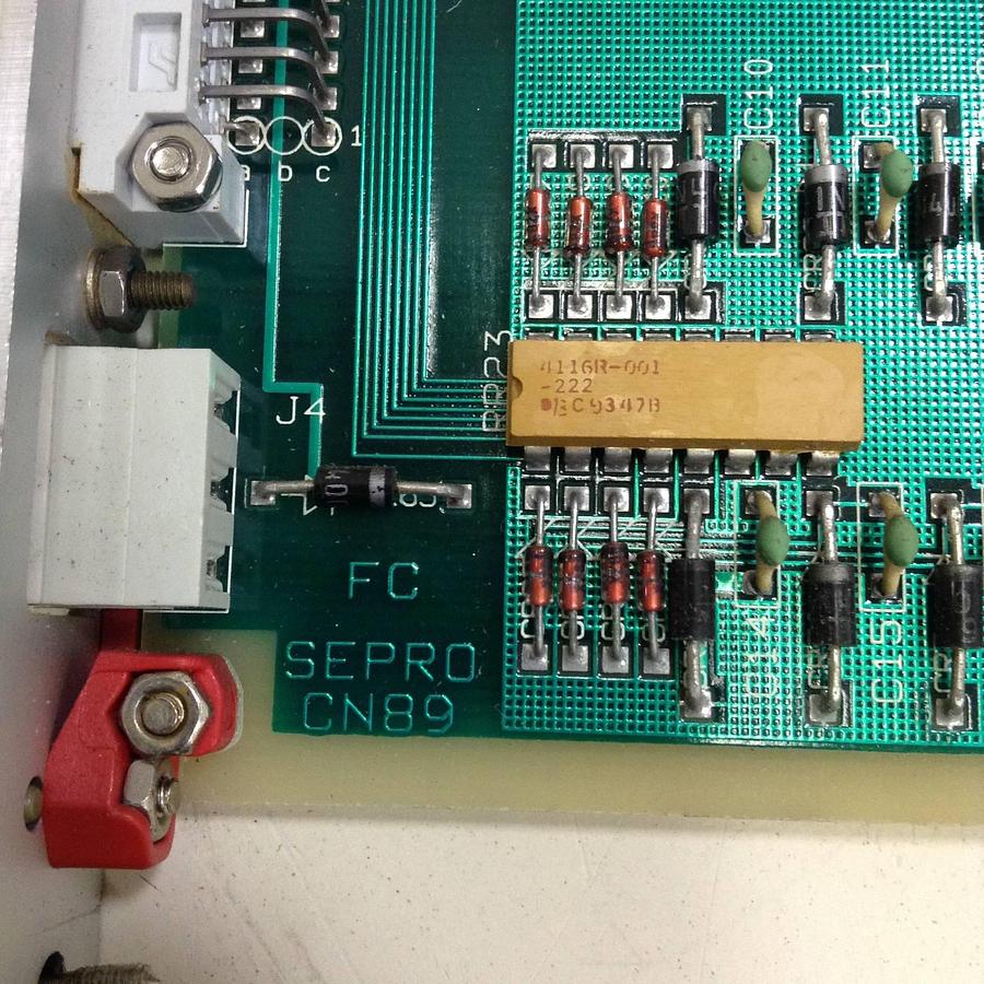 Used SEPRO ROBOTIQUE Control Board 07S0095004/A Used