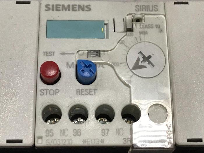 Used SIEMENS Overload Relay 3RB1066-1KG0 #122464