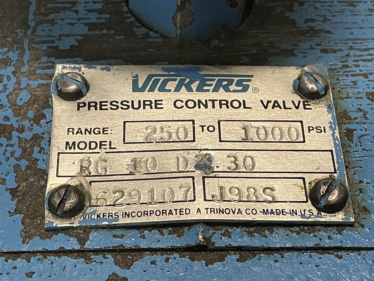 Used VICKERS RG 10 D4 30