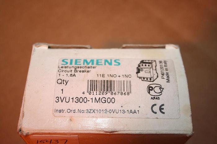 Used SIEMENS Starter Motor Protector 3VU1300-1MG00 Used