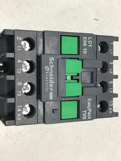 Used SCHNEIDER ELECTRIC Contactor LC1E0610 #117125