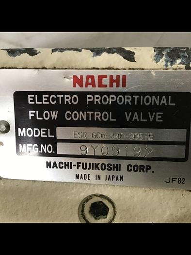 Used NACHI Flow Control Valve ESR-G06-340-8051B #142168