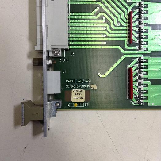 Used SEPRO ROBOTIQUE 07S01016 Circuit Board 20E86901 USED
