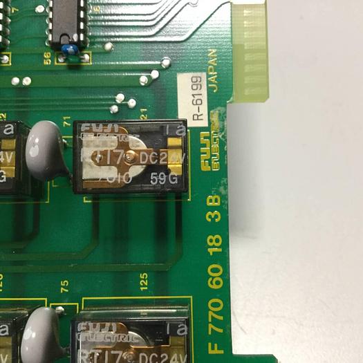 Used FUJI ELECTRIC Ryo Processor Card F 770 60 18 3 B F77060183B UM12A-H11 #93942