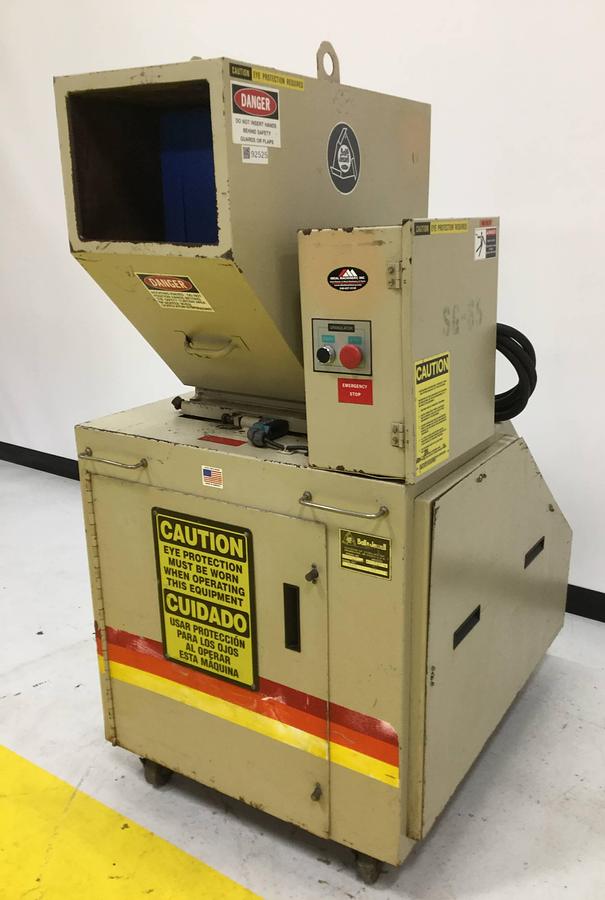 Used BALL & JEWELL 7.5 HP Grinder / Granulator CG-812 Used