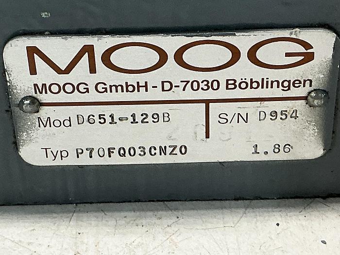 Used MOOG D651-129B