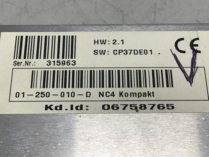 Used SIGMATEK Circuit Board NC4 KOMPAKT 01-250-010-D #129569