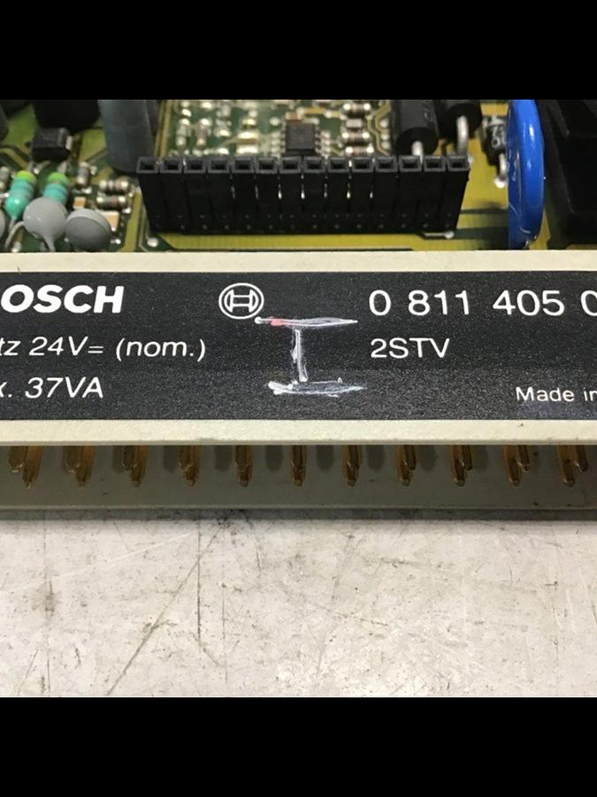 Used BOSCH Driver Card Circuit Board 0 811 405 063 #144444