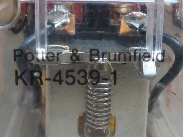 Used POTTER & BRUMFIELD Relay KR-4539-1 #29971
