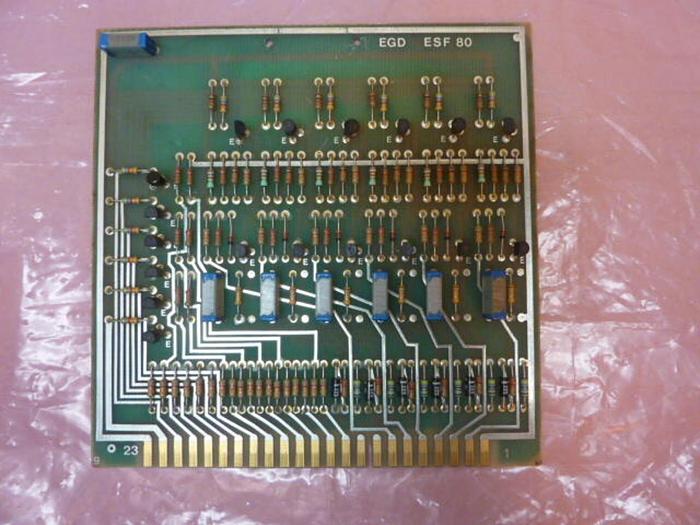 Used EGD Circuit Board ESF 80 #37138