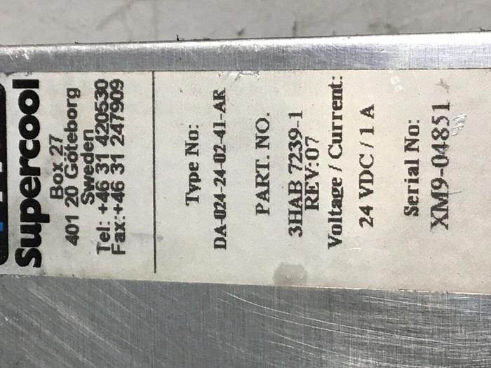 Used SUPERCOOL Servo Drive DA-024-24-02-41-AR #131040