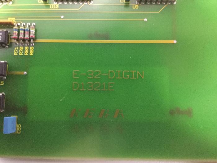 Used KEBA Engel Circuit Board E-32-DIGIN D1321E Used