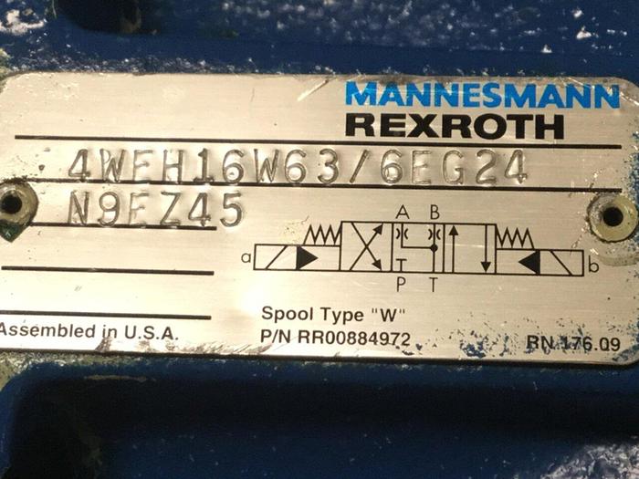 Used REXROTH Valve 4WE6J61EG24N9Z45 Used