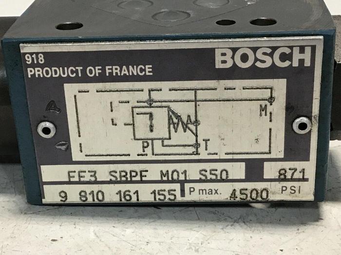 Used BOSCH Valve FE3SBPFM01S50 9 810 161 155 #126185