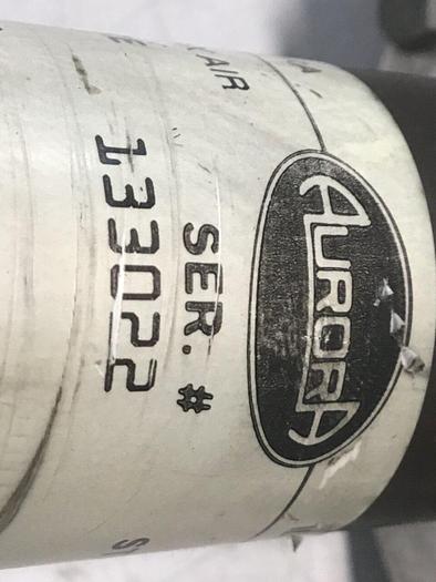 Used AURORA AIR PRODUCTS Cylinder w/ Flow Control Valve S1626 Used