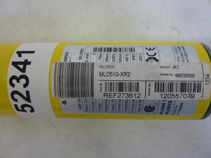 Used LEUZE Light Curtain Receiver MLD510-XR2 #52341