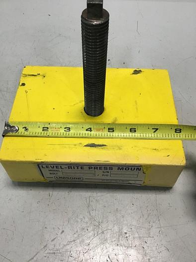 Used UNISORB Leveling Mount Pad IM-81-100(8)-TS #122902