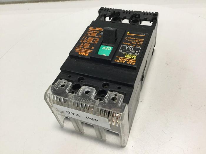 Used FUJI ELECTRIC 30 Amp Circuit Breaker SA33B #108831