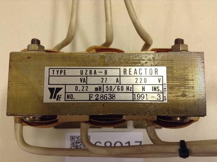 Used YASKAWA ELECTRIC Reactor UZBA-B #68017