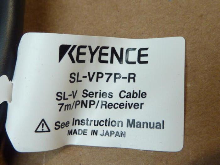 KEYENCE CORP Light Curtain Cable SL-VP7P-R #39449