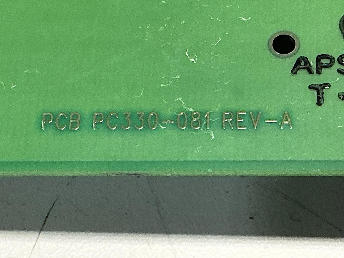 Used VAN DORN 330081 REV-A