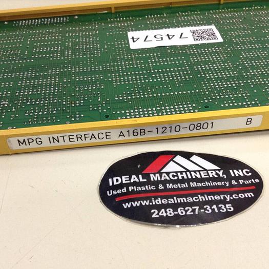 Used FANUC Circuit Board A16B-1210-0801/10B #74575